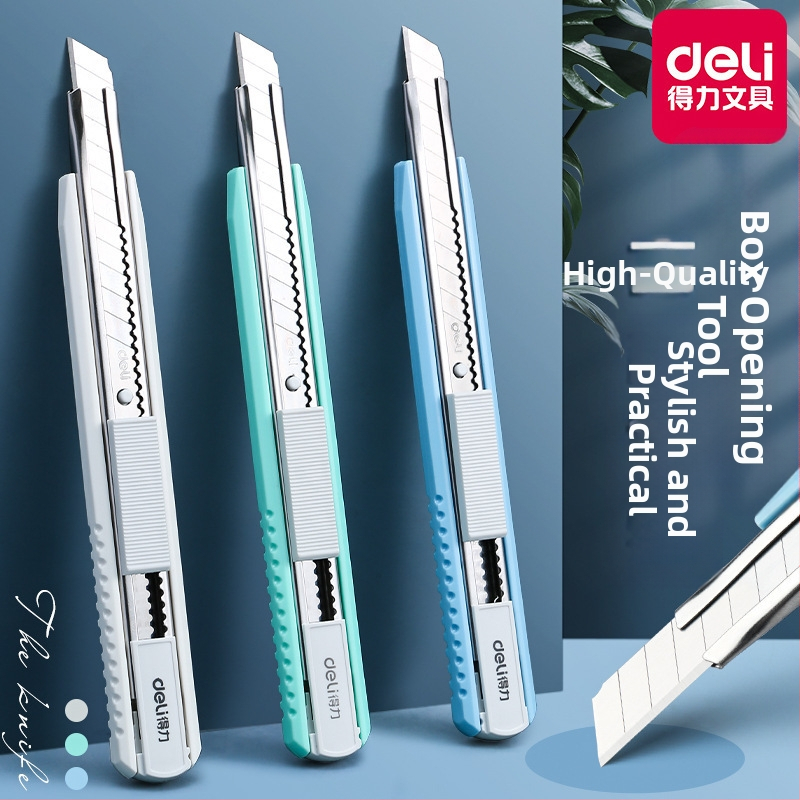 Deli 2086 Umelecký nôž – ABS, čepeľ 0,4×9×80 mm, hmotnosť 0,07 kg