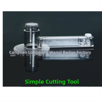 Rankinis apvalus pjoviklis popieriui, prekės ženklas Trillions, modeliai 25/32/37/44/58/75 mm, pjovimo diapazonas 35–210 mm, svoris 0,5 kg, nešiojamas rankdarbių įrankis