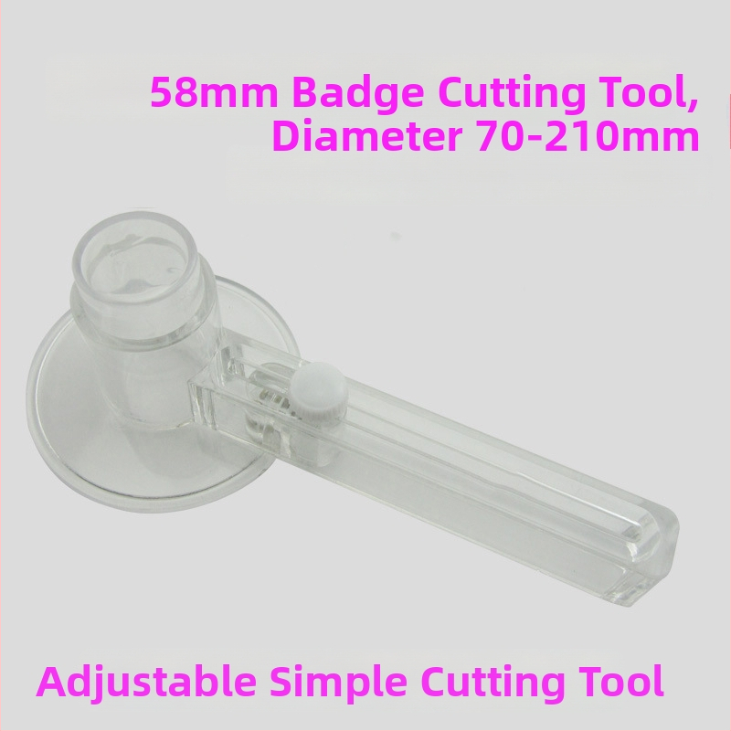 Rokas apļveidotājs papīram, zīmols Trillions, modeļi 25/32/37/44/58/75 mm, griešanas diapazons 35–210 mm, svars 0,5 kg, pārnēsājams rokas instruments