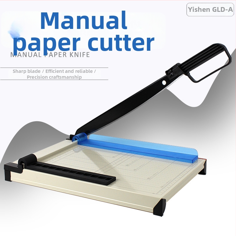 Yishen GLD-A Ručný rezací kotúč na papier A4 – kovová konštrukcia, model 1000GLDA, kapacita rezania A4