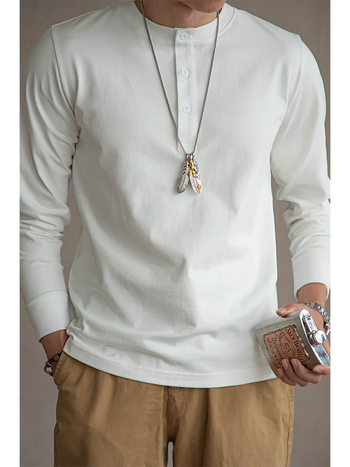 Тениска свободна кройка с дълъг ръкав, кръгла яка, полиестер, солиден модел