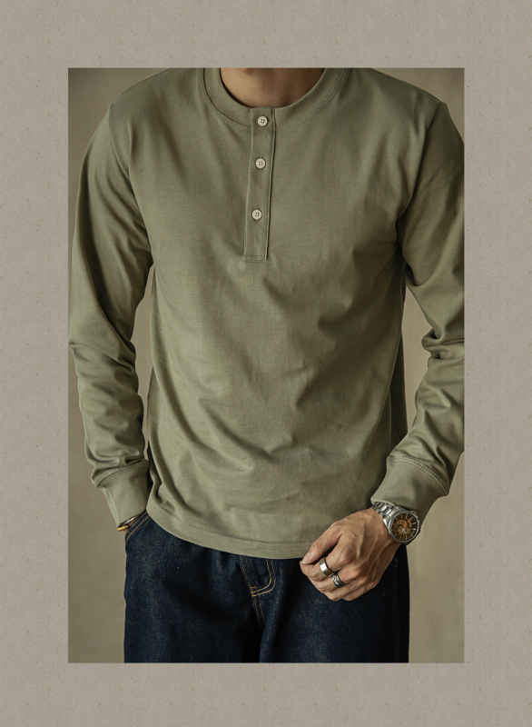 Тениска свободна кройка с дълъг ръкав, кръгла яка, полиестер, солиден модел