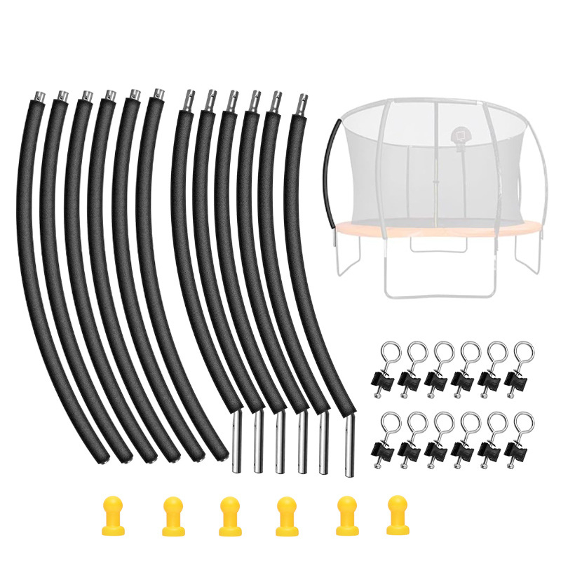 Iekštelpu mājas trampolīns, PP materiāls, aizsargcaurule, modelis Intranet trampoline