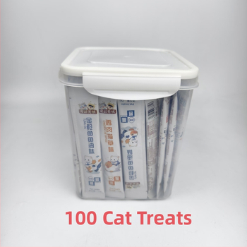 Plastikinė kvadratinė laikymo dėžė maistui ir grūdams, sluoksniuojama, talpa 501–800 ml