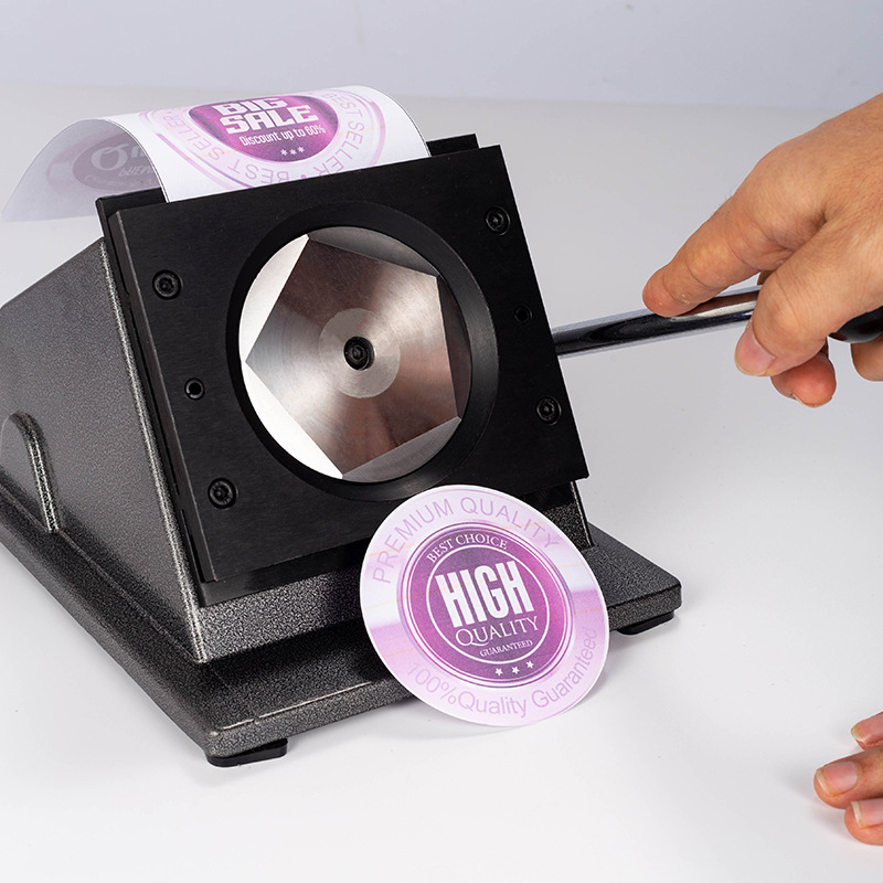 Teljesen fémből készült emblémaasztali vágó, körvágó 58 mm, modell JM-YQ, tömeg 5 kg