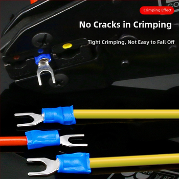 SV terminálový súbor s boxom – typ vidličky, predizolované crimp terminály, profesionálne použitie