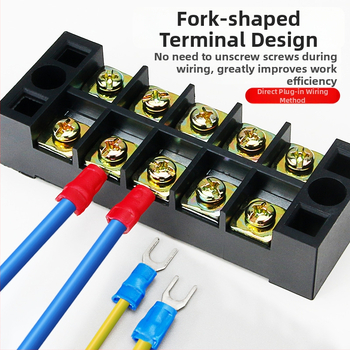 SV terminálový súbor s boxom – typ vidličky, predizolované crimp terminály, profesionálne použitie