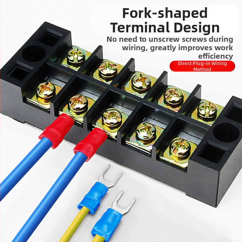 SV termināļu komplekts ar kastīti – dakšveida tipa termināli, iepriekš izolēti crimp termināli, profesionālai lietošanai