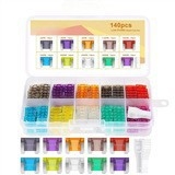 Σετ ασφαλειών αυτοκινήτου, 140 τεμάχια, σε κουτί, CNHH, διεπαφή καλωδίωσης με ψυχρή συμπίεση