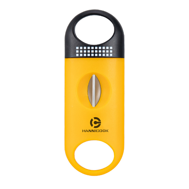 HANNICOOK Cigarešu instrumentu komplekts: nerūsējošā tērauda V formas griezējs, plakanais griezējs cigārām, cigarešu urbjmašīna, pelnu trauks