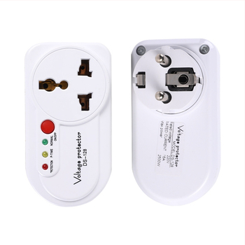 FRANK CE-certified įtampos apsaugos lizdas buitiniams šaldytuvams su automatinio išjungimo funkcija ir laikmačiu