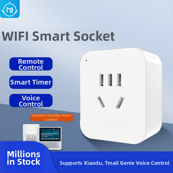 WiFi išmanioji kištukinė lizda su nuotoliniu valdymu per telefoną, laikmačiu ir balso valdymu (110-240V)