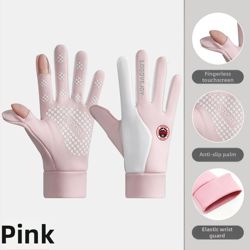 Bezpirkstu velosipēdu cimdi, ar ūdensizturīgu audumu, sportam un braukšanai