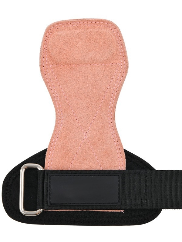 Karvės odos delnų apsaugos pirštinės Deadlift ir Pull-Ups – fitneso įranga, Unisex