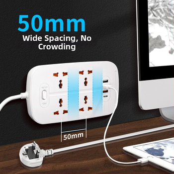 Jishun ugniai atsparus Type-C paskirstytuvas, 10A, 250V AC