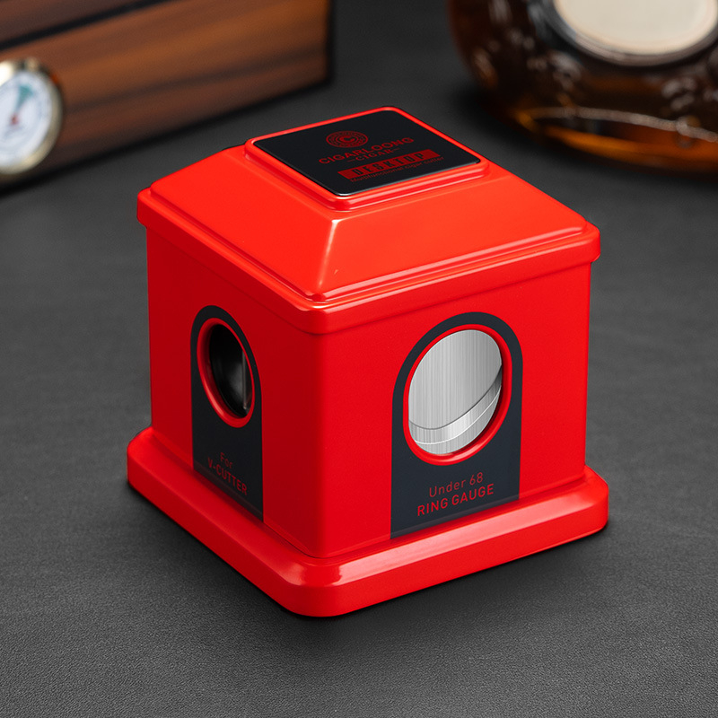 Cigarešu šķēres Cigarloong, sakausējuma asmens, viegls luksusa stils, V-cut un plakanais griezums