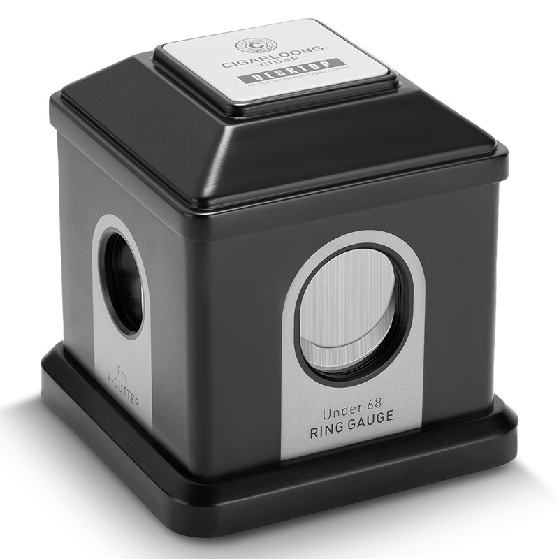 Cigarešu šķēres Cigarloong, sakausējuma asmens, viegls luksusa stils, V-cut un plakanais griezums