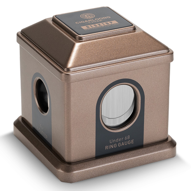 Cigarešu šķēres Cigarloong, sakausējuma asmens, viegls luksusa stils, V-cut un plakanais griezums