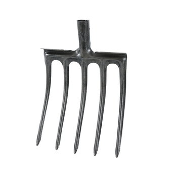 Земеделски форк за обработка на почвата с четири зъба, манганова стомана