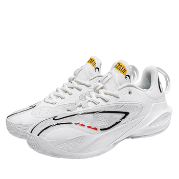 Foot Abundance T11 krepšinio bateliai, kvėpuojantis tinklinis viršus, žemas profilis, smūgių sugėrimas, neslystanti gumos padas, spalvų blokų dizainas, vidaus ir lauko aikštėms, unisex