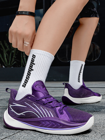 Unisex košarkaške tenisice – mrežasti gornji dio, mid-top, prednje vezanje, tehnologija prozračnosti, gumeni potplat otporan na habanje