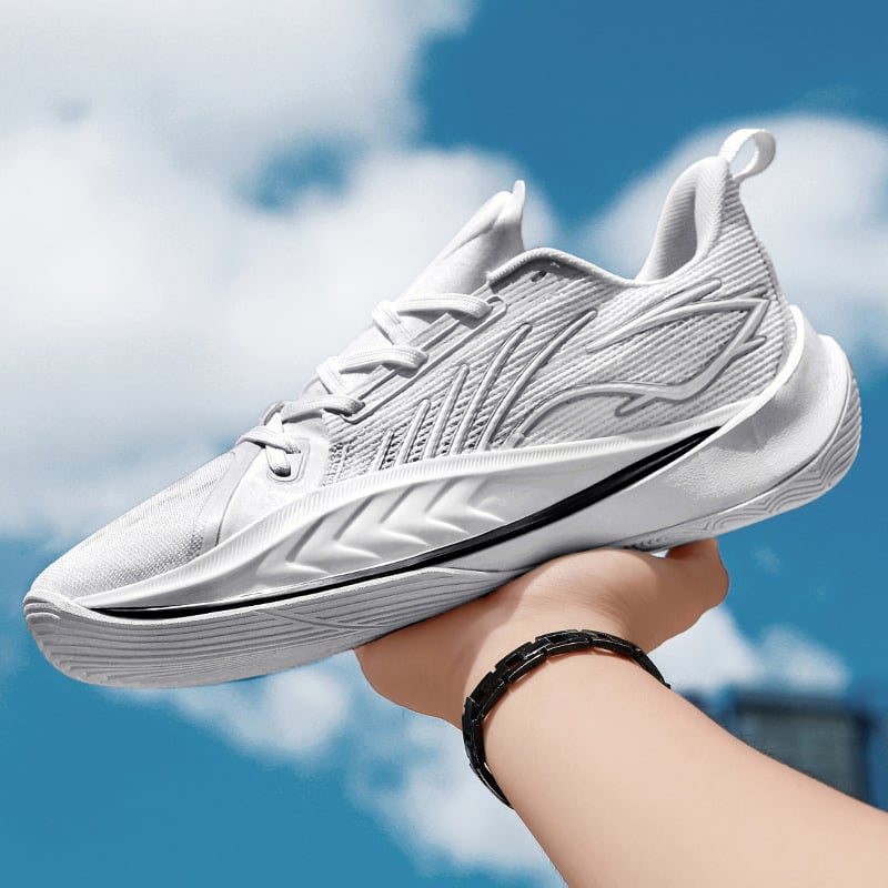 Unisex košarkaške tenisice – mrežasti gornji dio, mid-top, prednje vezanje, tehnologija prozračnosti, gumeni potplat otporan na habanje