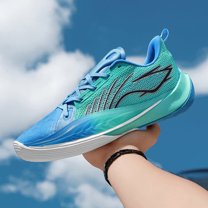 Unisex košarkaške tenisice – mrežasti gornji dio, mid-top, prednje vezanje, tehnologija prozračnosti, gumeni potplat otporan na habanje