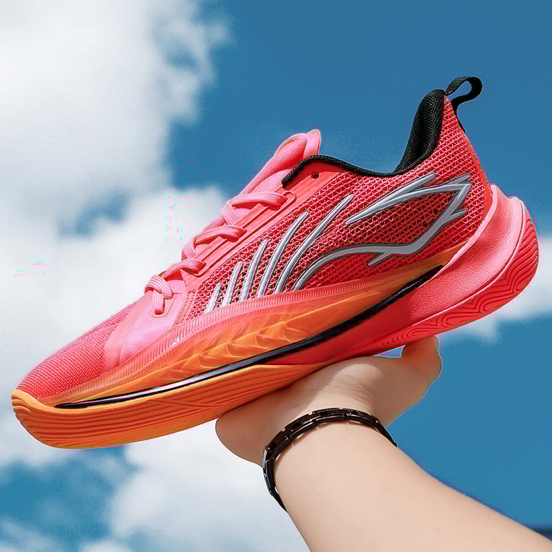 Unisex košarkaške tenisice – mrežasti gornji dio, mid-top, prednje vezanje, tehnologija prozračnosti, gumeni potplat otporan na habanje