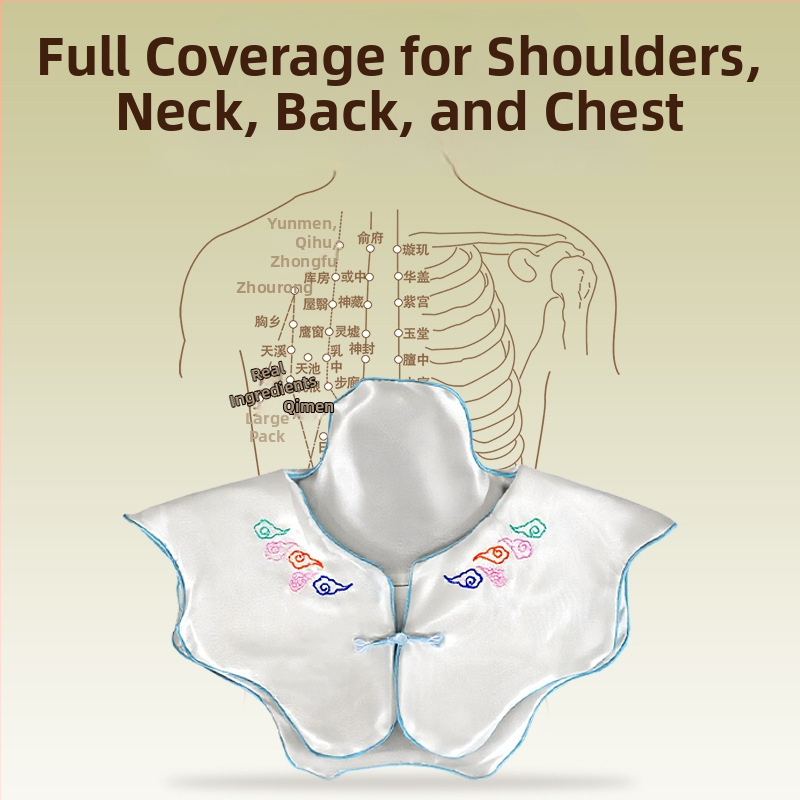 Ai Chuang elektrické zohrievacie ochranné rameno a šija s Mugwort teplým kompresom pre zdravotnú masáž