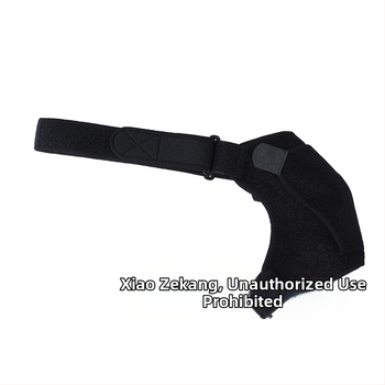 Peties laikiklis reabilitacijai ir apsaugai — vieno peties parama, poliesterio pluoštas, suaugusieji, tinkamas futbolui