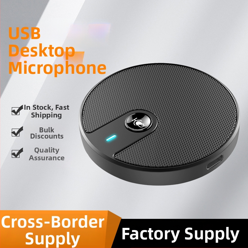 M7S Juhtmevaba USB Lauamikrofon PC jaoks – Kondensatormikrofon konverentsideks, veebikursusteks, salvestamiseks ja otseülekandeks; korpus CNC tsingi sulamist; sagedusvahemik 100 Hz–20 kHz; SNR ≥60 dB; USB toide 5V