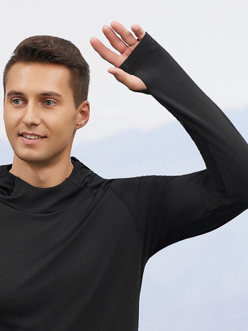 Kapucnis pulóver, poliészter fleece béléssel, uniszex, őszi-téli szezon, bélés 88% poliészter