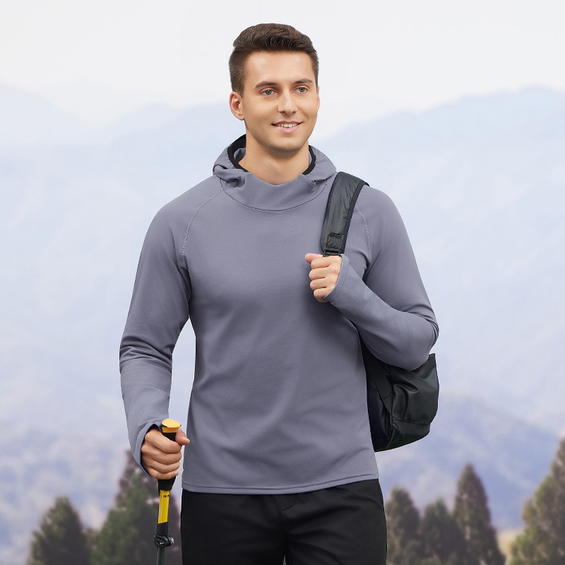 Kapucnis pulóver, poliészter fleece béléssel, uniszex, őszi-téli szezon, bélés 88% poliészter