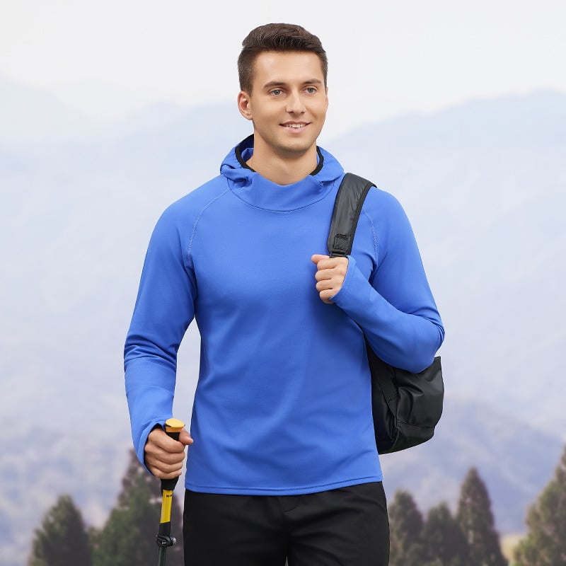 Kapucnis pulóver, poliészter fleece béléssel, uniszex, őszi-téli szezon, bélés 88% poliészter