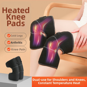 USB šildymo pagalvėlė pečiams ir keliams iš Jessicaqi (6V, 5W, 40-43°C, belaidis valdymas, CE)