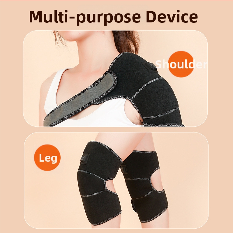 USB šildymo pagalvėlė pečiams ir keliams iš Jessicaqi (6V, 5W, 40-43°C, belaidis valdymas, CE)