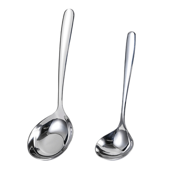 304 nerūdijančio plieno ramen šaukštas virtuvei — aukštos temperatūros atsparumas, nerūdijančio plieno rankena, logotipo spausdinimas, pritaikymas prieinama