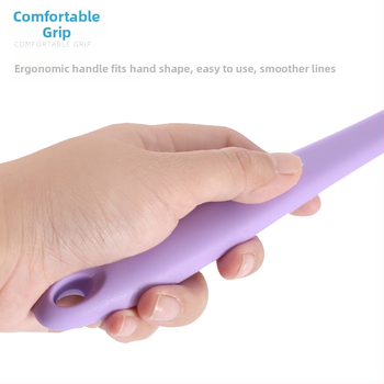 Silikoninis virtuvinis šaukštas gaminimui, atsparus temperatūrai, nelimpa, neslidus, rankena iš silikono