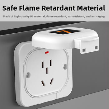 Stienā uzstādāma piecpinīga ārējā ūdensizturīgā uzlādes kontaktligzda ar vāciņu