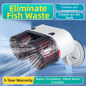 Jingye akváriumi hullámpumpa – falra szerelt, műanyag, víz keringtetése és oxigénellátás