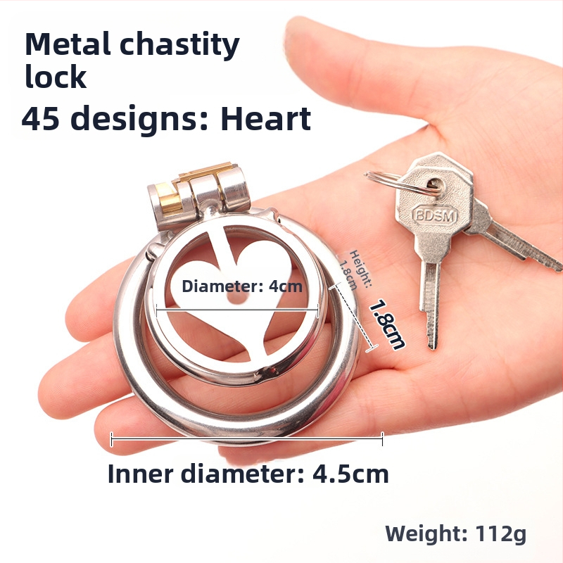 Kovový zámok na penis pre mužov, ručné ovládanie, bez lubrikantu, značka Cherry Fini.