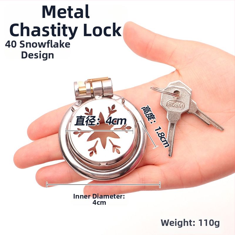 Kovový zámok na penis pre mužov, ručné ovládanie, bez lubrikantu, značka Cherry Fini.