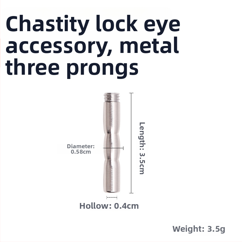 Kovový zámok na penis pre mužov, ručné ovládanie, bez lubrikantu, značka Cherry Fini.