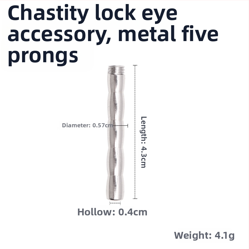 Kovový zámok na penis pre mužov, ručné ovládanie, bez lubrikantu, značka Cherry Fini.