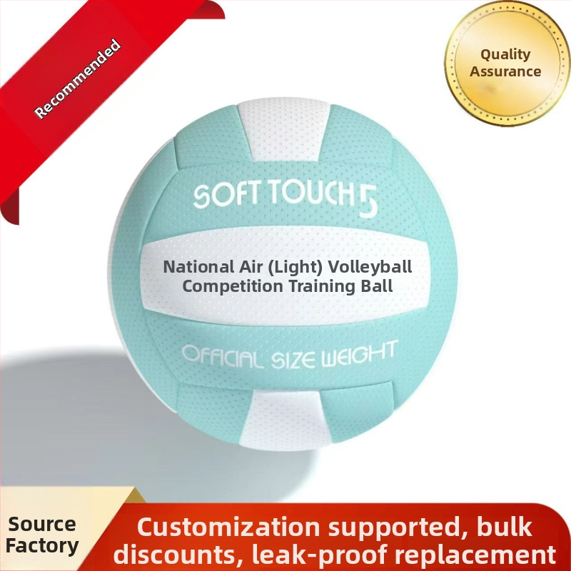 Oro tinklinis – vidaus varžybų kamuolys, PVC medžiaga, siuvamas mašina, spausdintas logotipas, pritaikymas galima