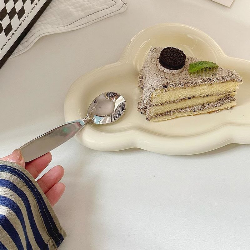 Vaikų šaukštų ir šakutės rinkinys iš nerūdijančio plieno, 410 nerūdijanto plieno, veidrodinis poliravimas, skirtas vaikams nuo 1 iki 5 metų, galima logotipo spausdinimas