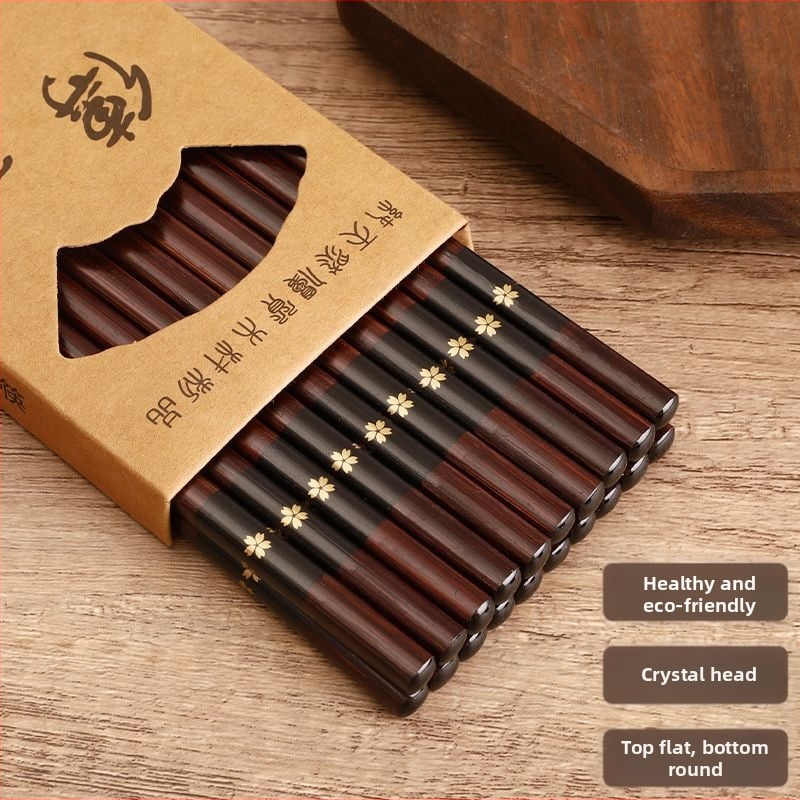 Paličky na jedlo z bambusu, jednoduchý štýl, značka Strong Factory, exkluzívny zdroj pre cezhraničný vývoz