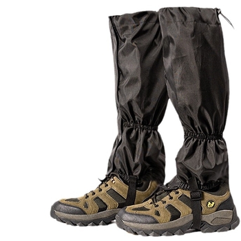 Защита за долен крак за планински туризъм, полиестерно тяло; защита на долния крайник; подходяща за лед и сняг, туризъм и къмпинг.