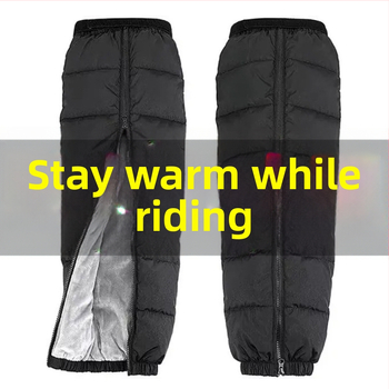 Elektriliste mootorrataste jaoks soojendavad põlve- ja pahkluu kaitseid – sügis-talv, tuulekindel kaitse põlvedele ja jalgadele, unisex