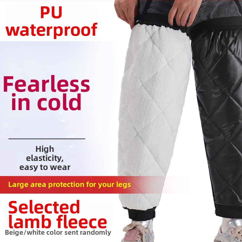 Elektriliste mootorrataste jaoks soojendavad põlve- ja pahkluu kaitseid – sügis-talv, tuulekindel kaitse põlvedele ja jalgadele, unisex